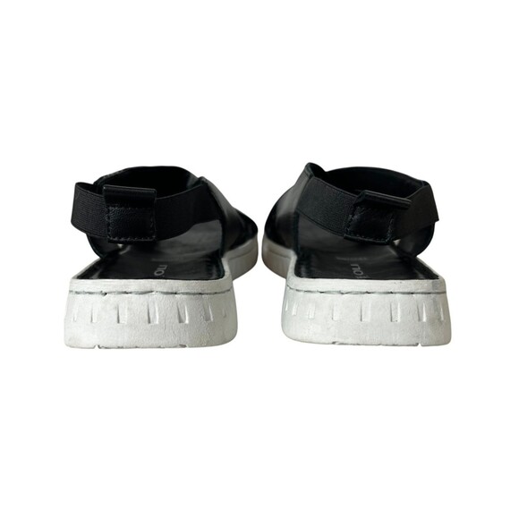 Rizzoli Black Leather Super Comfort Sandals Size 41 / 10 Sporty Vacation Comfy - Picture 6 of 10